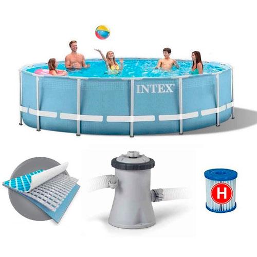 Каркасный бассейн Intex 26702, с фильтром 305*76см