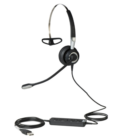 USB гарнитура Jabra BIZ 2400 II mono 3 in 1 (UC)