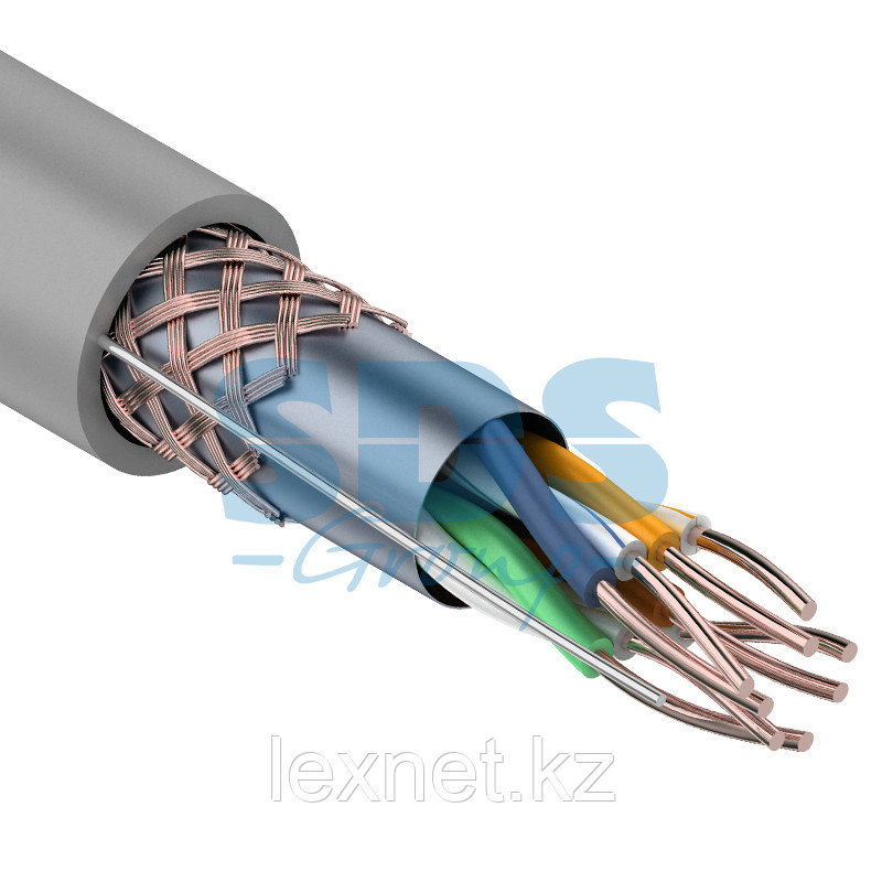 Кабель SFTP 4PR  24AWG  CAT5e  305м  REXANT