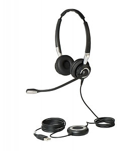 USB Bluetooth гарнитура Jabra BIZ 2400 II duo (SfB)