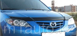 Мухобойка/дефлектор капота на Mazda 3/Мазда 3 2003-2009