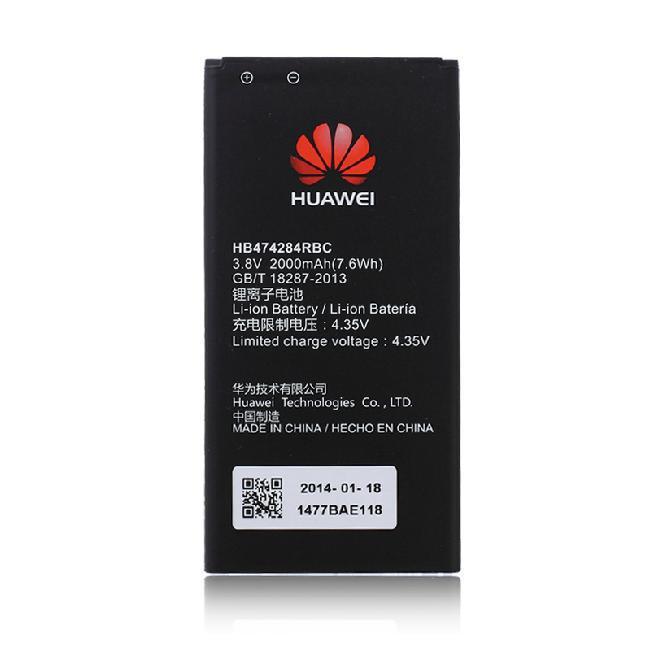 Заводской аккумулятор для Huawei Y5 (HB474284RBC, 2000 mah)
