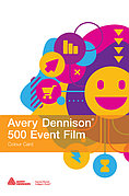 Цветные виниловые пленки для аппликации - AVERY, серия 500 Event Film
