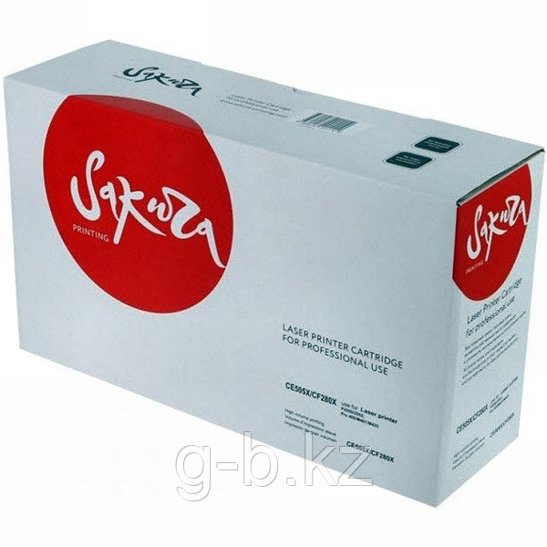 Картридж SAKURA CE505X/CF280X для HP Laserjet 400M/401DN P205, LJ M425,P2055, P2055D, P2055DN черный