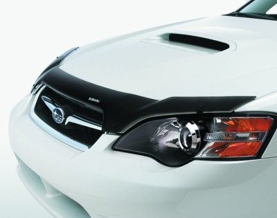 Мухобойка (дефлектор капота) на Subaru Legacy, Subaru Outback/Субару Легаси,Аутбэк 2004-2009 - фото 1 - id-p2664174