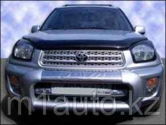 Мухобойка (дефлектор капота) Toyota RAV-4/Тойота РАФ4 2000-2005 - фото 1 - id-p2664225