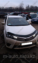 Мухобойка (дефлектор капота) Toyota Corolla/Тойота Королла 2013--