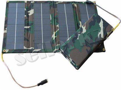 Зарядное устройство на солнечных батареях, 12 Ватт, для смартфона или планшета - фото 1 - id-p44025744