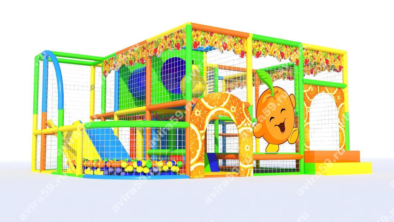 Игровой лабиринт-лазалка "Заводной апельсин-2"
