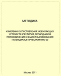 Методика выполнения измерений - для MRU-20