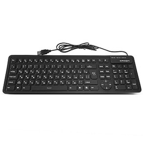 Клавиатура проводная Crown CMK-6002 USB силиконовая, фото 2