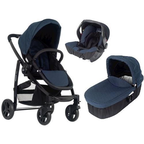 Коляска Graco EVO Trio  3 в 1 Navy Sand