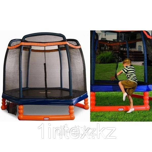 Little Tikes Батут с сеткой 230 х 230 х155 см. Доставка бесплатно!!!