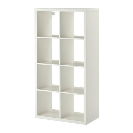 Стеллаж КАЛЛАКС белый ИКЕА, IKEA, фото 2