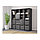 Стеллаж КАЛЛАКС черно-коричневый ИКЕА, IKEA, фото 4