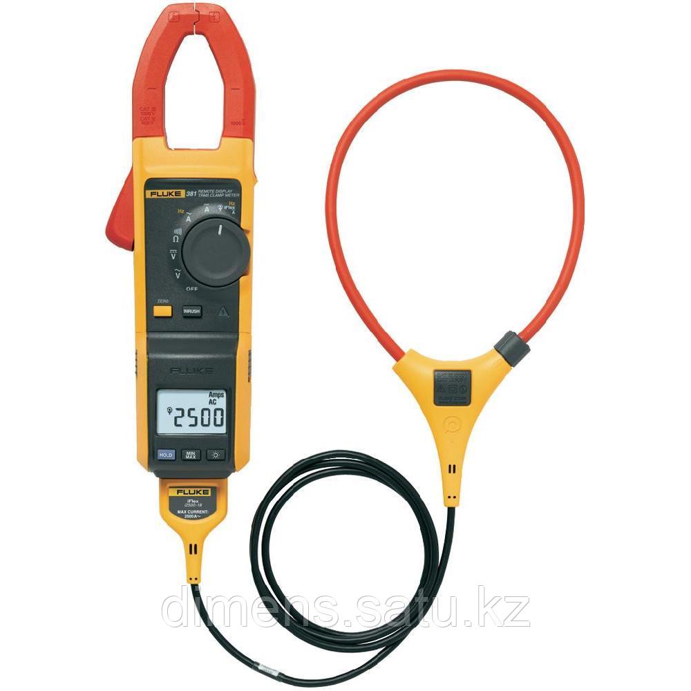 Fluke 381 - токоизмерительные клещи со съемным дисплеем с измерением истинного среднеквадратичного значения переменного/постоянного тока