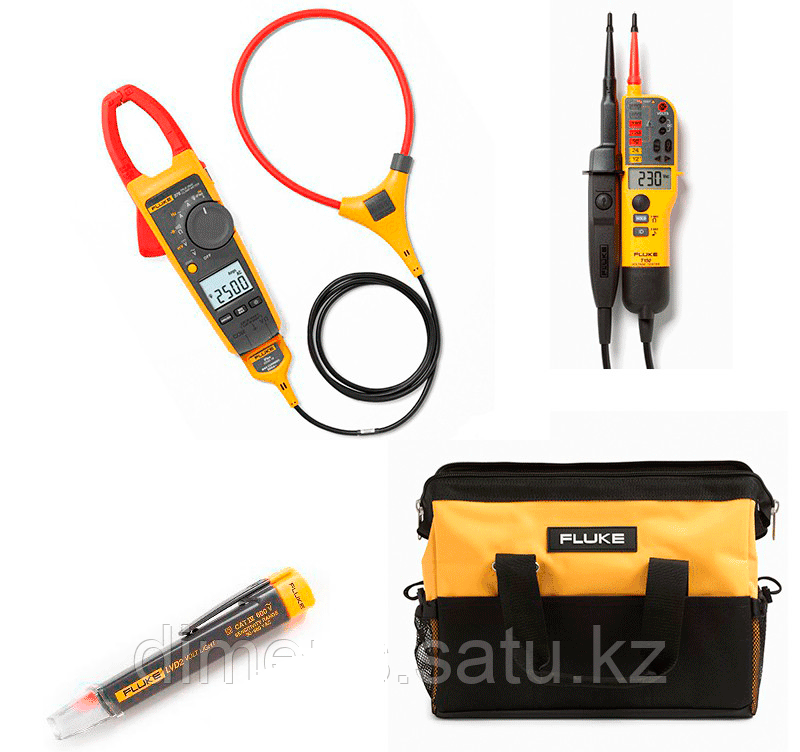 Fluke 376 kit - токоизмерительные клещи в комплекте с T150, 2AC, C550