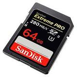 Карта памяти SanDisk 64GB Extreme PRO SDXC UHS-II, 280 Mb/s, фото 4