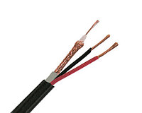 Кабель комбинированный для систем видеонаблюдения КВК-П 2Э 2х0,75