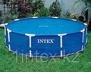 Обогревающее покрывало Intex Solar Pool Cover для бассейнов (457см)