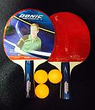 Pакетки настольного тенниса Donic с чехлом, фото 2