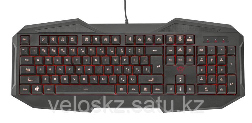 Клавиатура игровая TRUST RU GXT830 GAMING KB черный, фото 2