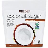 Nutiva, Органический кокосовый сахар,  (454 г)