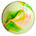 Мяч для художественной гимнастики многоцветный 17-18 см Tuloni, фото 2