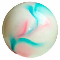 Мяч для художественной гимнастики многоцветный 17-18 см Tuloni