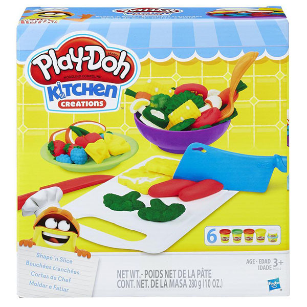 Игровой набор Play Doh (Плей до)  "Приготовь и нарежь на дольки"