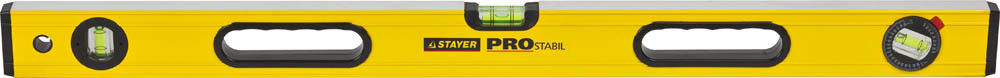 (3471-100_z01) Уровень STAYER "PROFI" PROSTABIL профессион коробчатый, усилен, 2 фрезер поверх, 3 ампулы