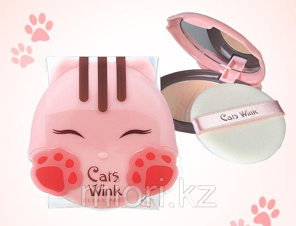 Компактная пудра Cats Wink Clear Pact