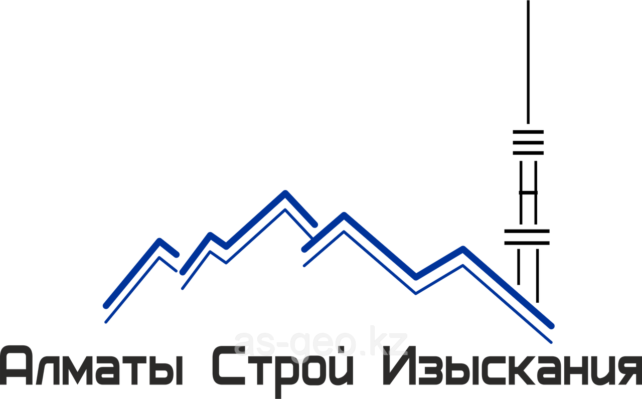 Топосъемка участка Алматы с красными линиями