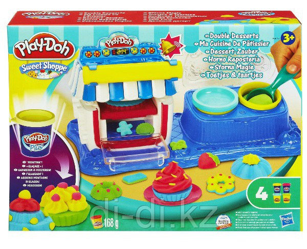 Play Doh Набор пластилина Двойные десерты