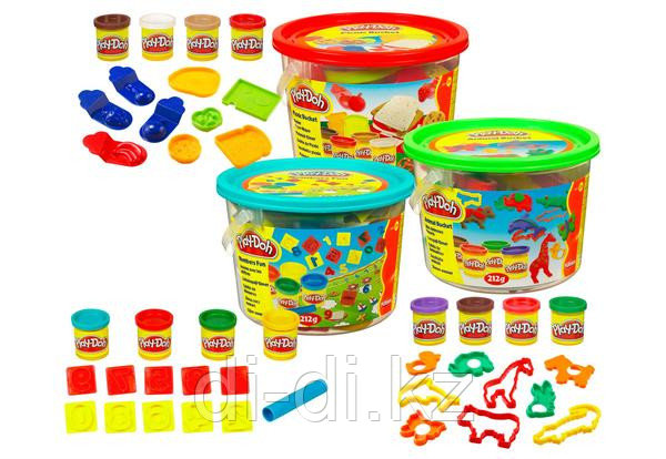 PLAY-DOH детский набор Пластилина в мини ведерке