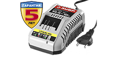 БЗУ ЗУБР "МАСТЕР" "Импульс" универсальное интелектуальное зарядное устройство, для ДА-14.4-2-Ли, ДА-18-2-Ли