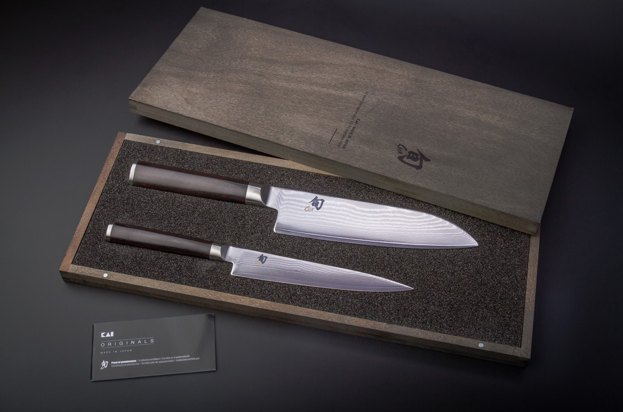Набор ножей 2 штук KAI, Шун Классик - фото 1 - id-p44102502