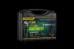 Фонарь, набор для ночной охоты NITECORE CG6 HUNTING KIT GREEN, фото 2