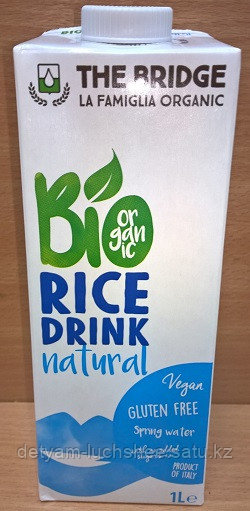 РИСОВЫЙ НАПИТОК Bio Rice Drink натуральный 1 л