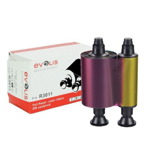 Полноцветная лента Evolis YMCKO 200 отпечатков, R3011