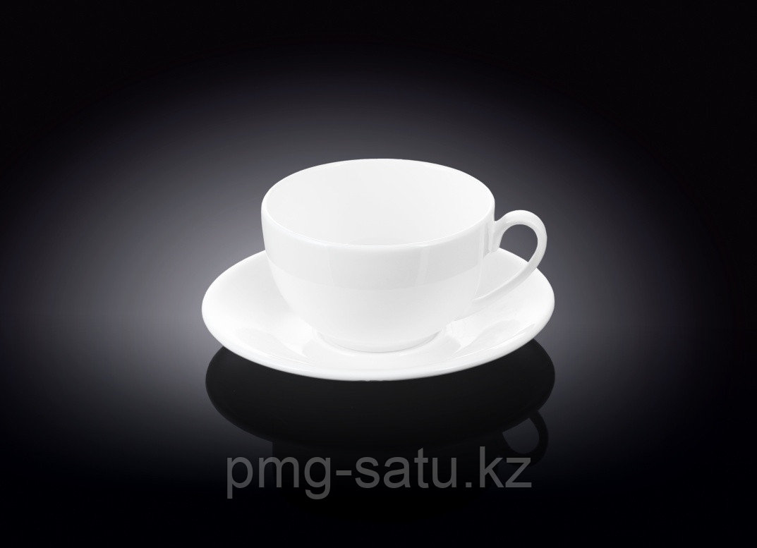 Набор: чайная чашка и блюдце Wilmax 250 мл