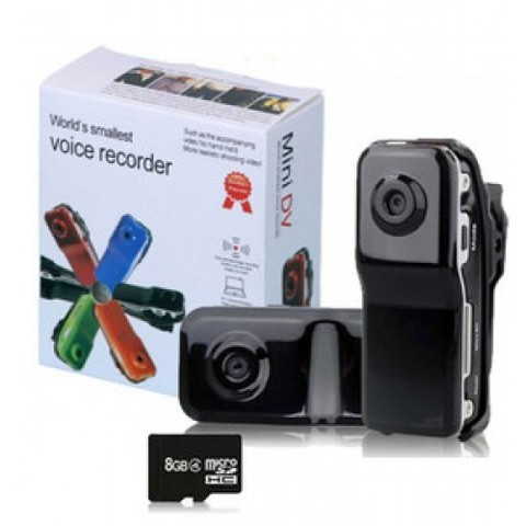Мини-видеокамера/диктофон Mini DV World Smallest Voice Recorder - фото 1 - id-p44129633