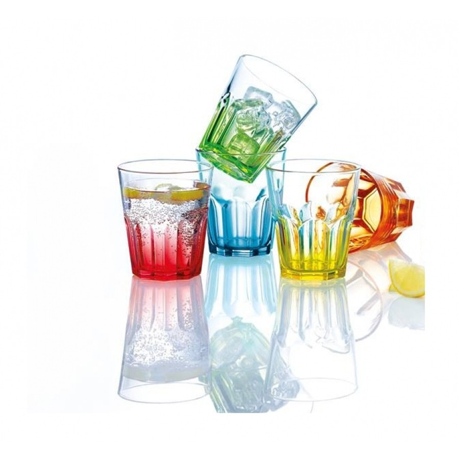 Стаканы Luminarc Bright Colors New America низкие 270мл - 6 шт.