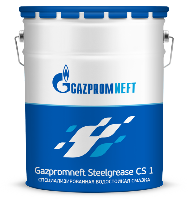 Gazpromneft Steelgrease CS 2 (18кг) водостойкая, высокотемпературная смазка - фото 1 - id-p44149532