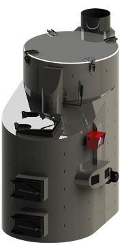 Угольный котёл длительного горения Unilux КУВ-600ДГ (600кВт • 6000м²)