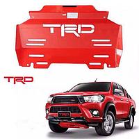 Защита двигателя на Toyota Hilux 2016-24 дизайн TRD