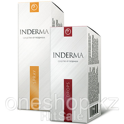 Средство INDERMA от псориаза (капли и спрей)