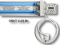 Лампа кварцевая настенная с таймером ОБНТ 2х55 Вт