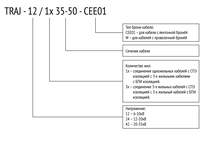 Муфта TRAJ-12/3x150-240-W, фото 2
