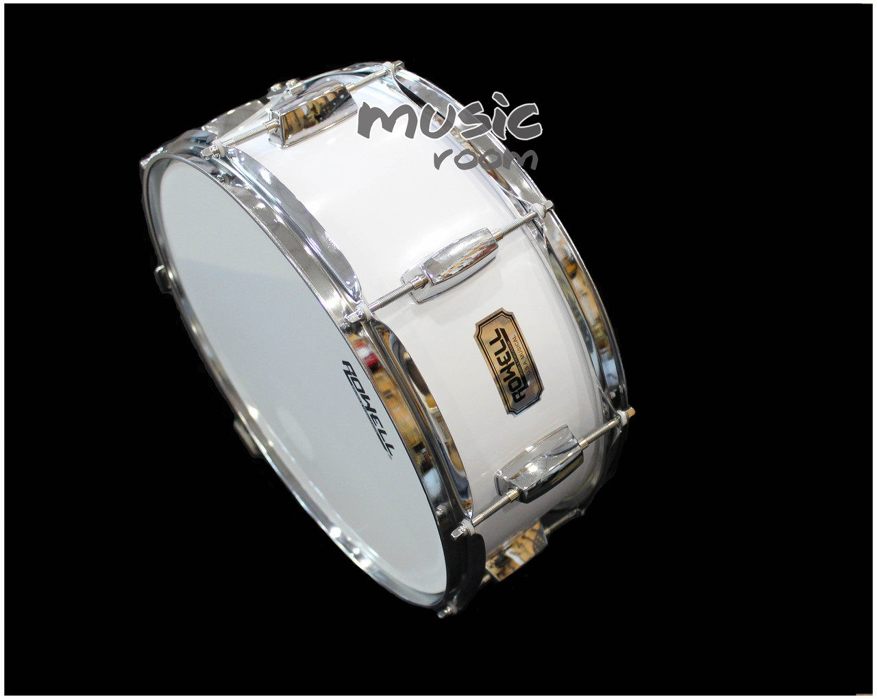 Маршевый барабан Rowell YWSD-1412 белый